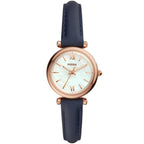 Montre Fossil en Cuir Bleu - 1
