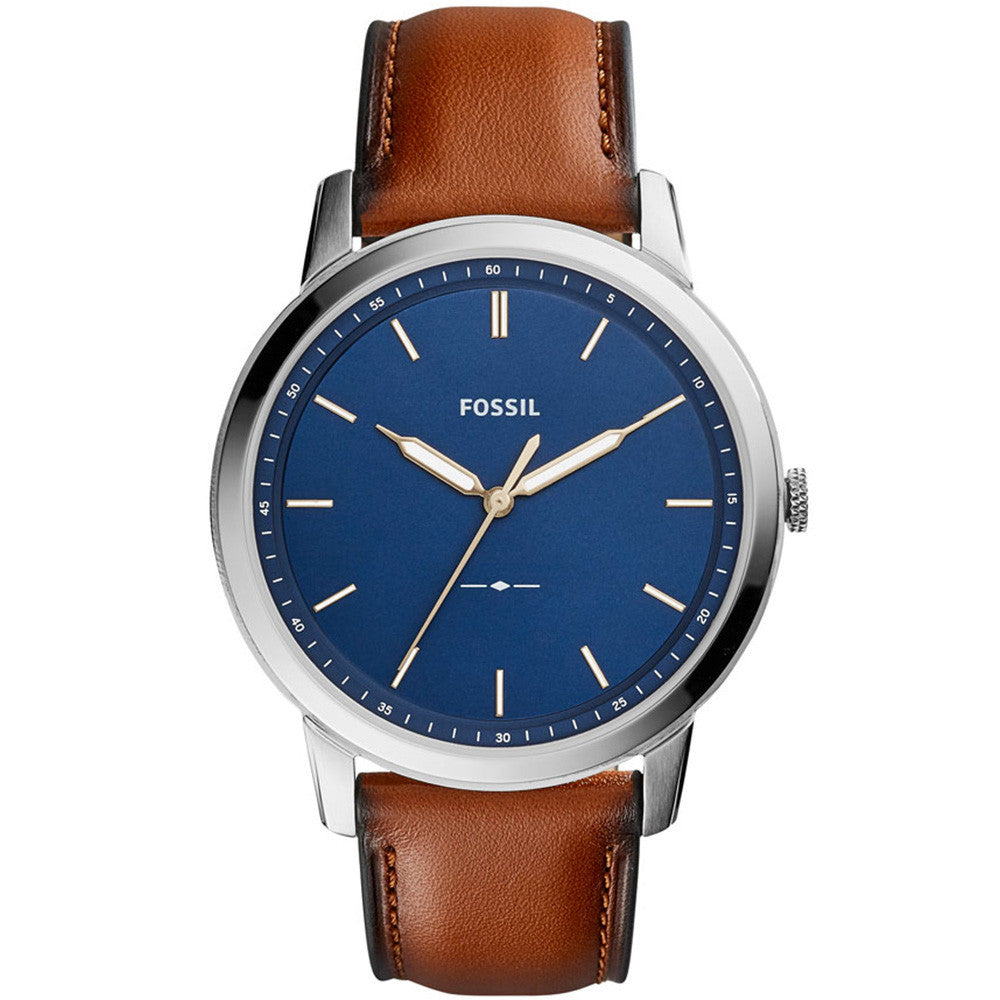 Montre Fossil en Cuir Marron - 1