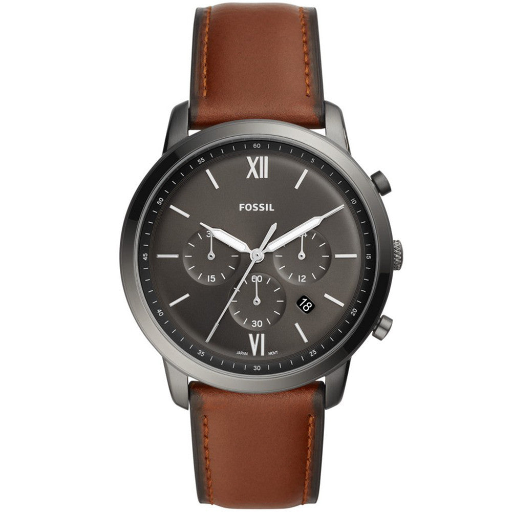 Montre Fossil en Cuir Marron - 1