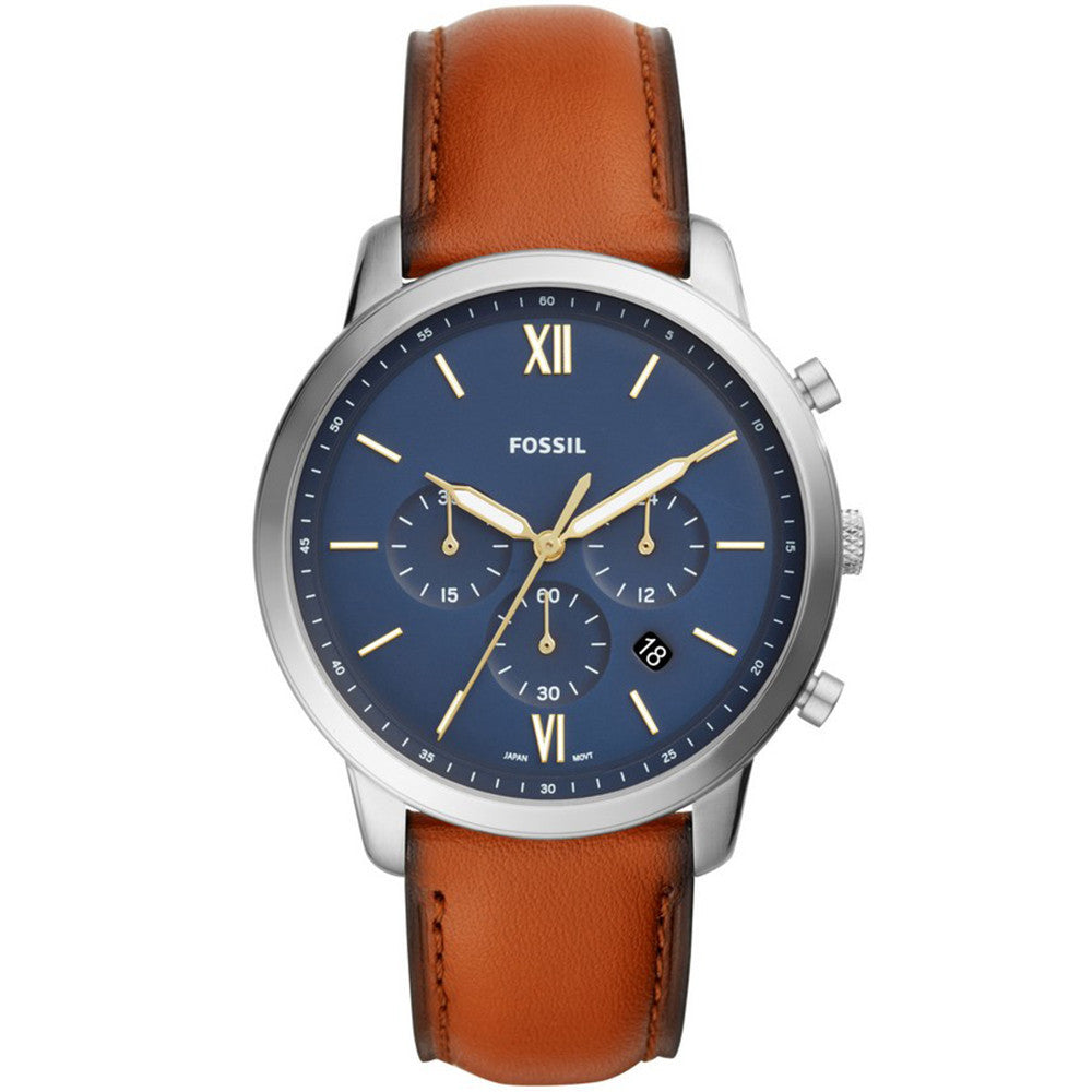 Montre Fossil en Cuir Marron - 1
