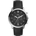 Montre Fossil en Cuir Noir - 1
