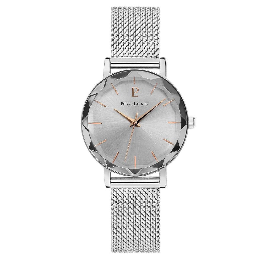 Montre Pierre Lannier en Acier Argenté - 1