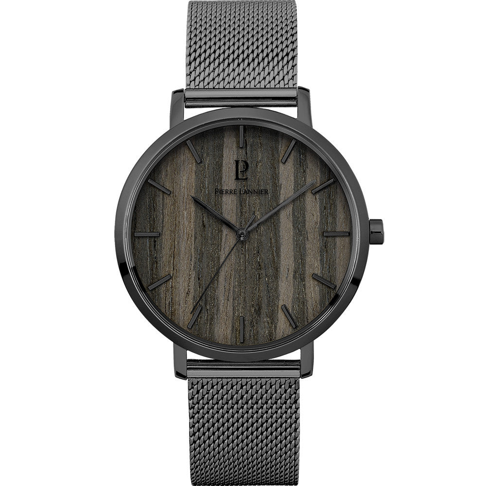 Montre Pierre Lannier en Acier Gunmétal - 1