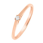Solitaire en Or et Diamant - 2