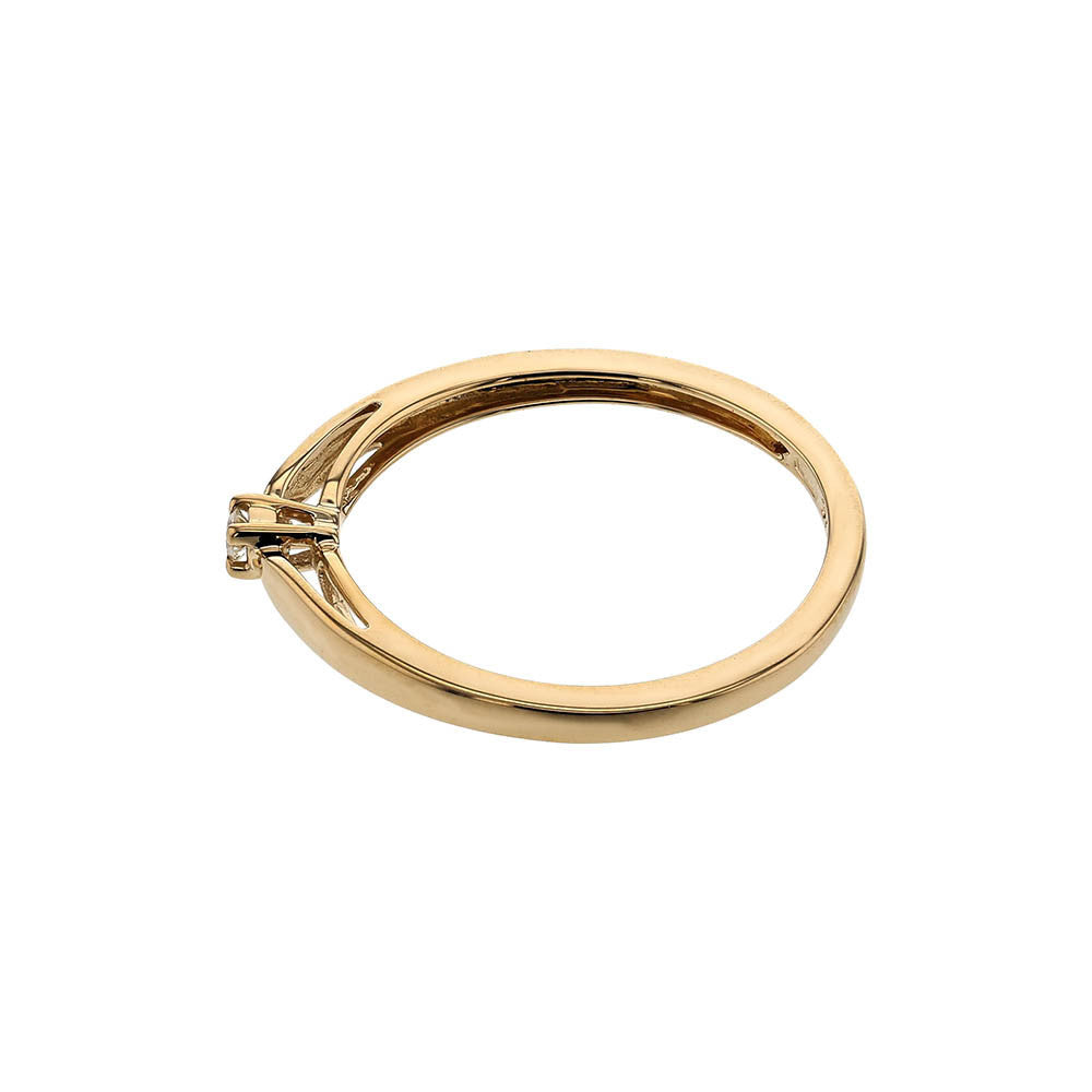 Solitaire Or et Diamant - 2