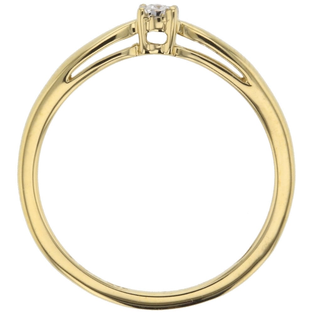Solitaire Or et Diamant - 2
