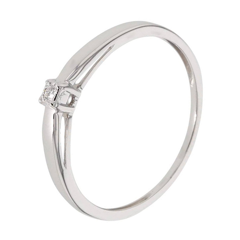 Solitaire Or et Diamant - 1