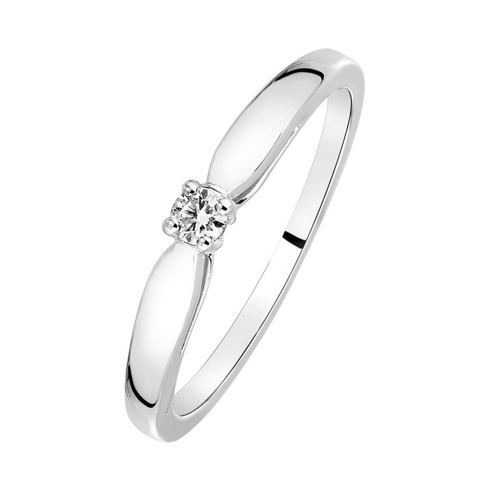 Solitaire Or et Diamant - 1