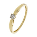 Solitaire Or et Diamant - 1
