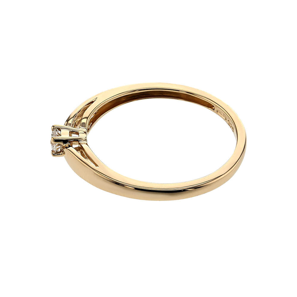 Solitaire Or et Diamant - 2